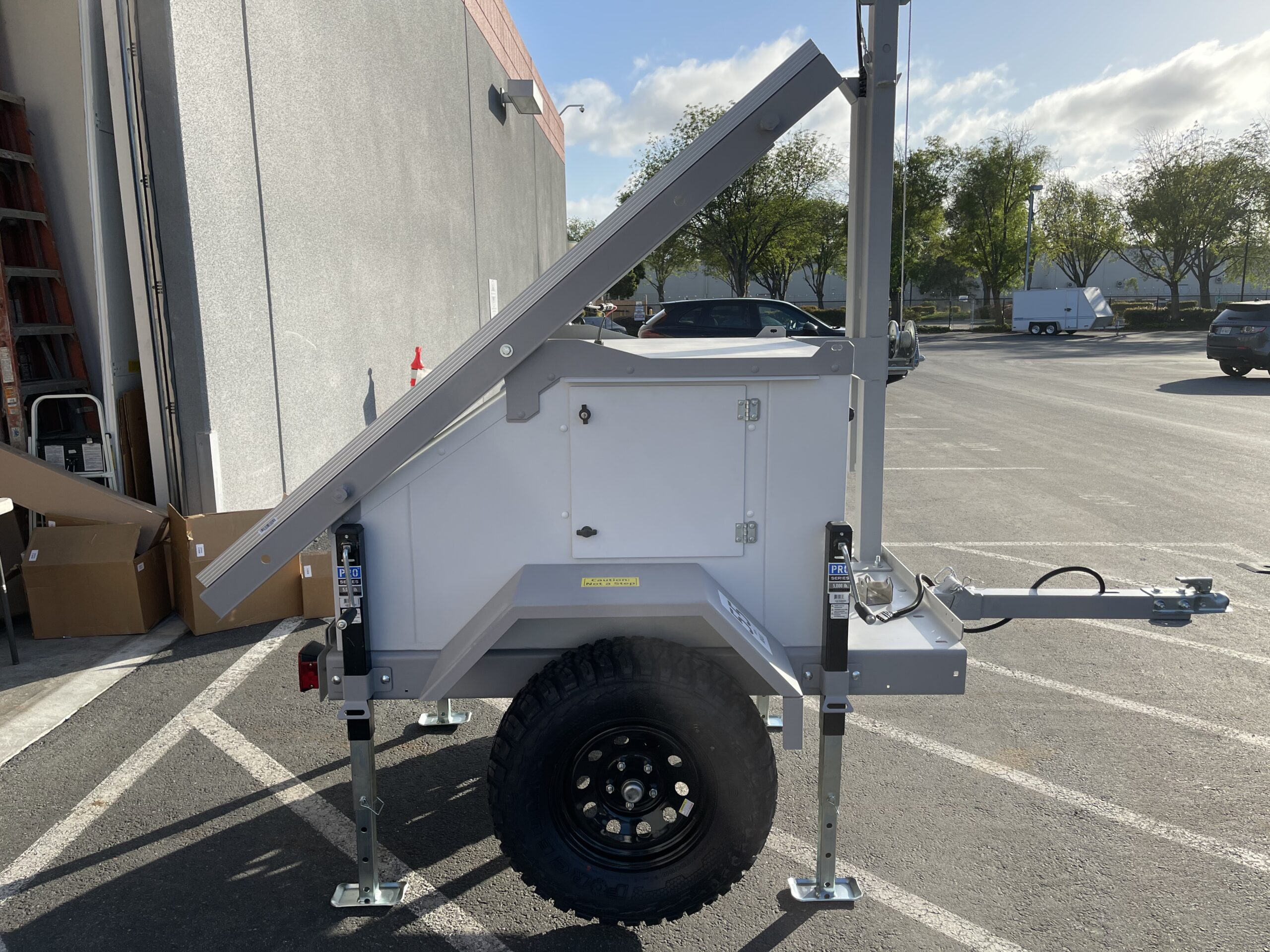 trailer mounted mobile surveillance trailer mounted mobile surveillance